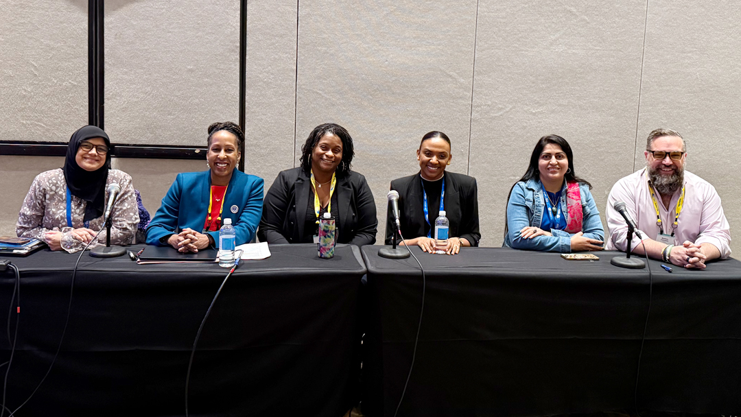 Matt Charnetski participating in a panel discussion