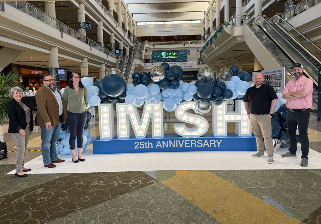 SBERI staff at a conference