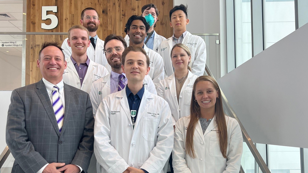 GME residents with visiting professor